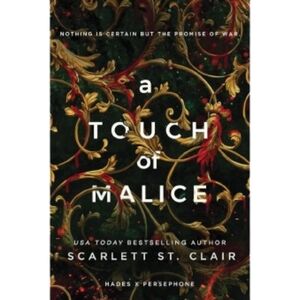 A Touch of Malice Hades X Persephone Saga Paperback Book # by Scarlett St. Clair